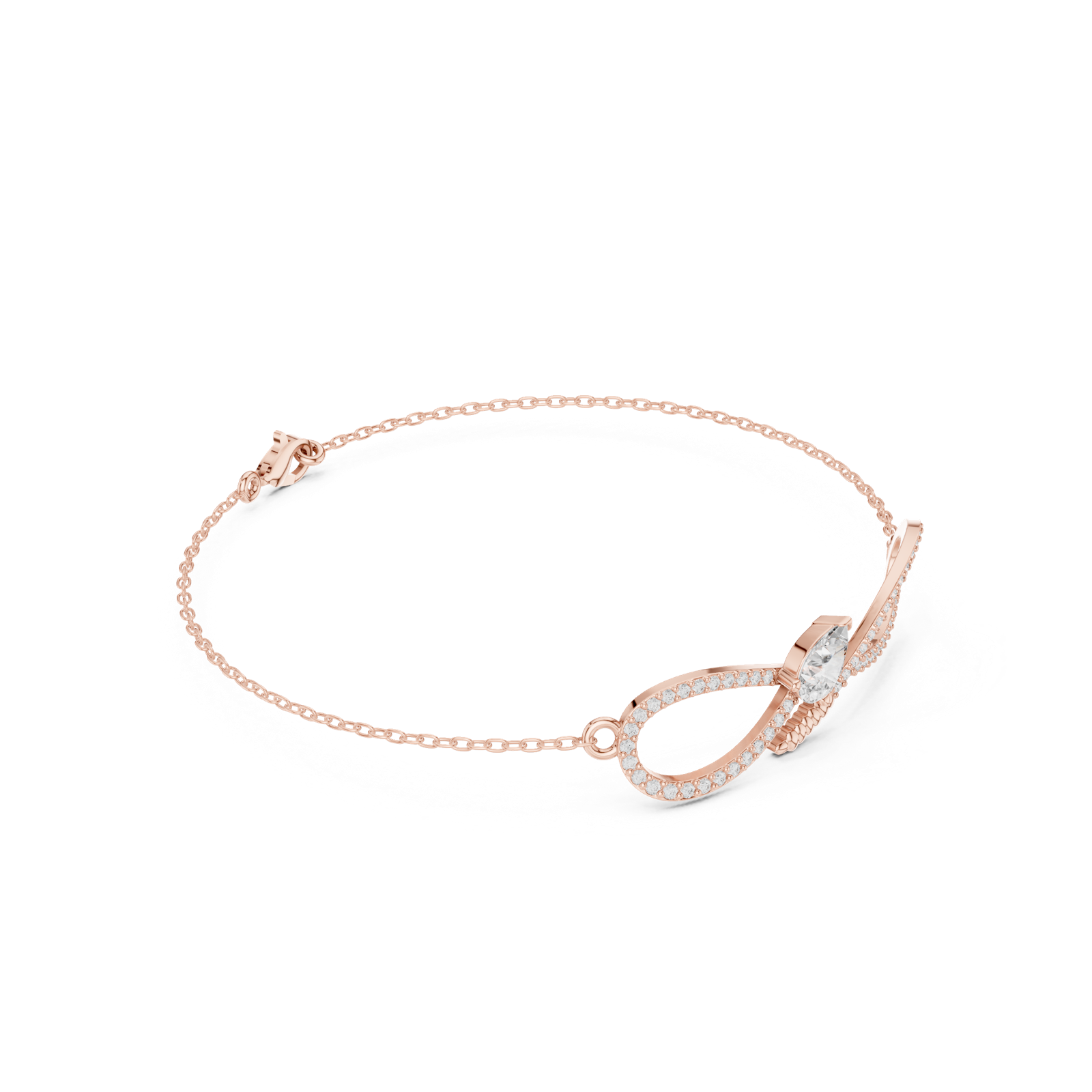 Gold Bracelet SBWB (40), Rose Gold