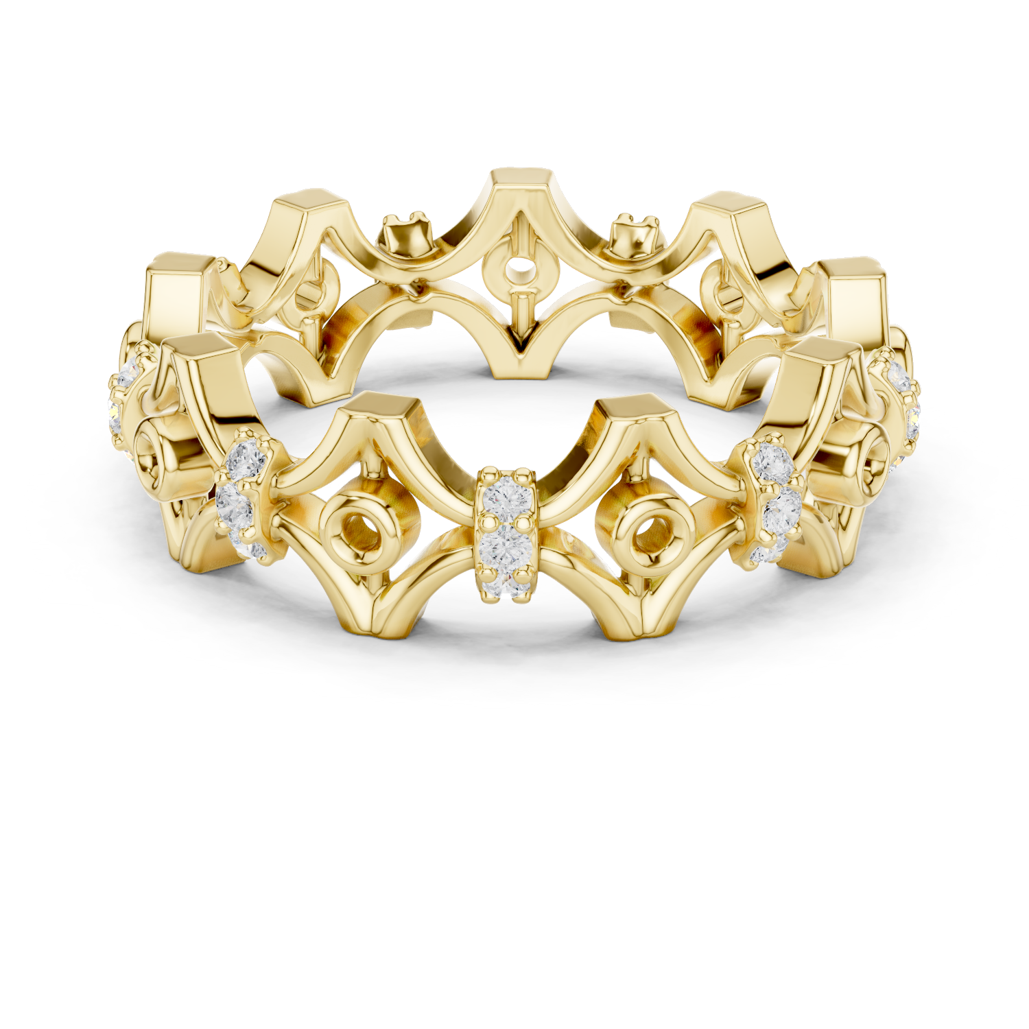 Gold Ring R47, Yellow Gold