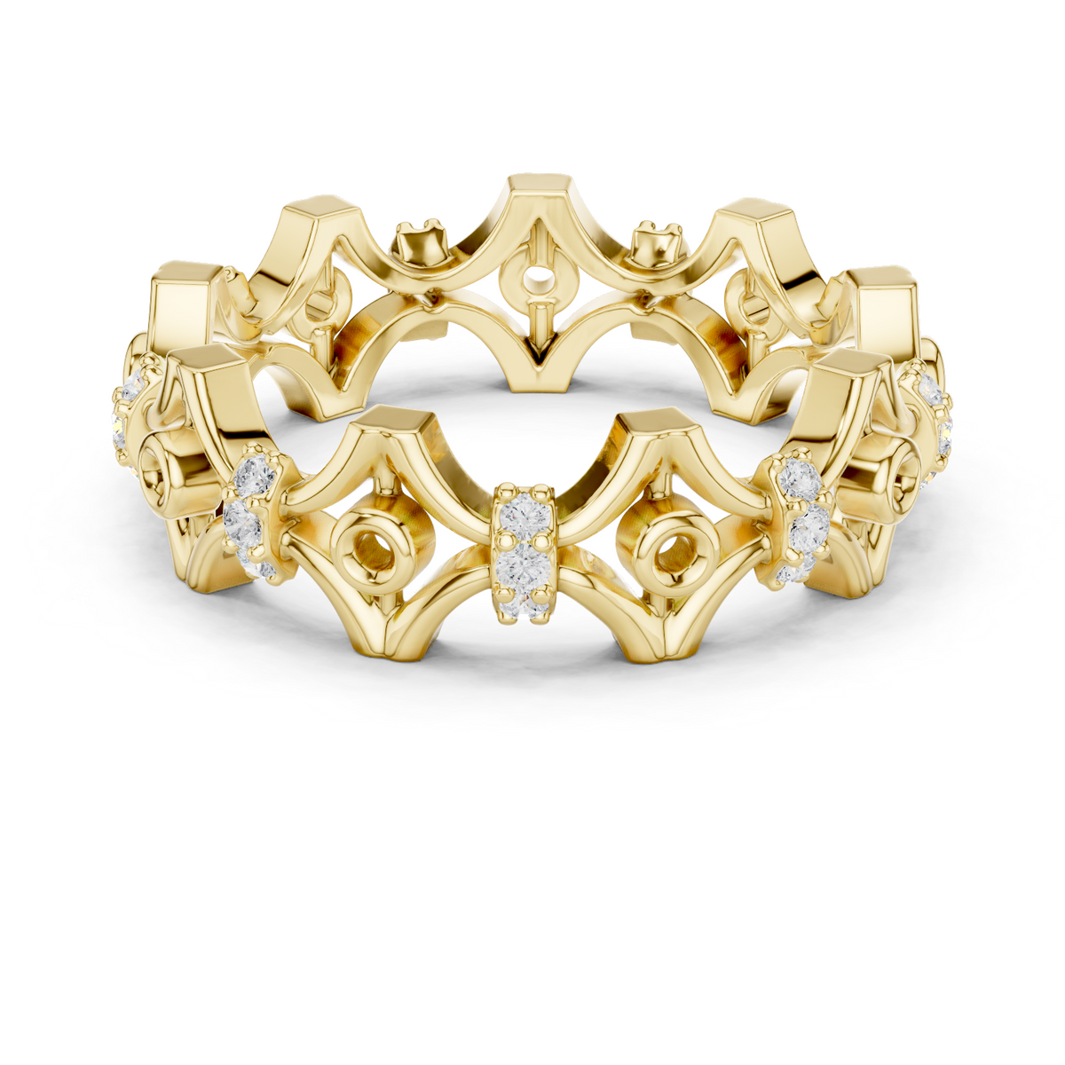 Gold Ring R47, Yellow Gold