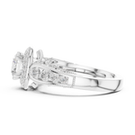 Gold Ring DDLR-776, White Gold, view 3