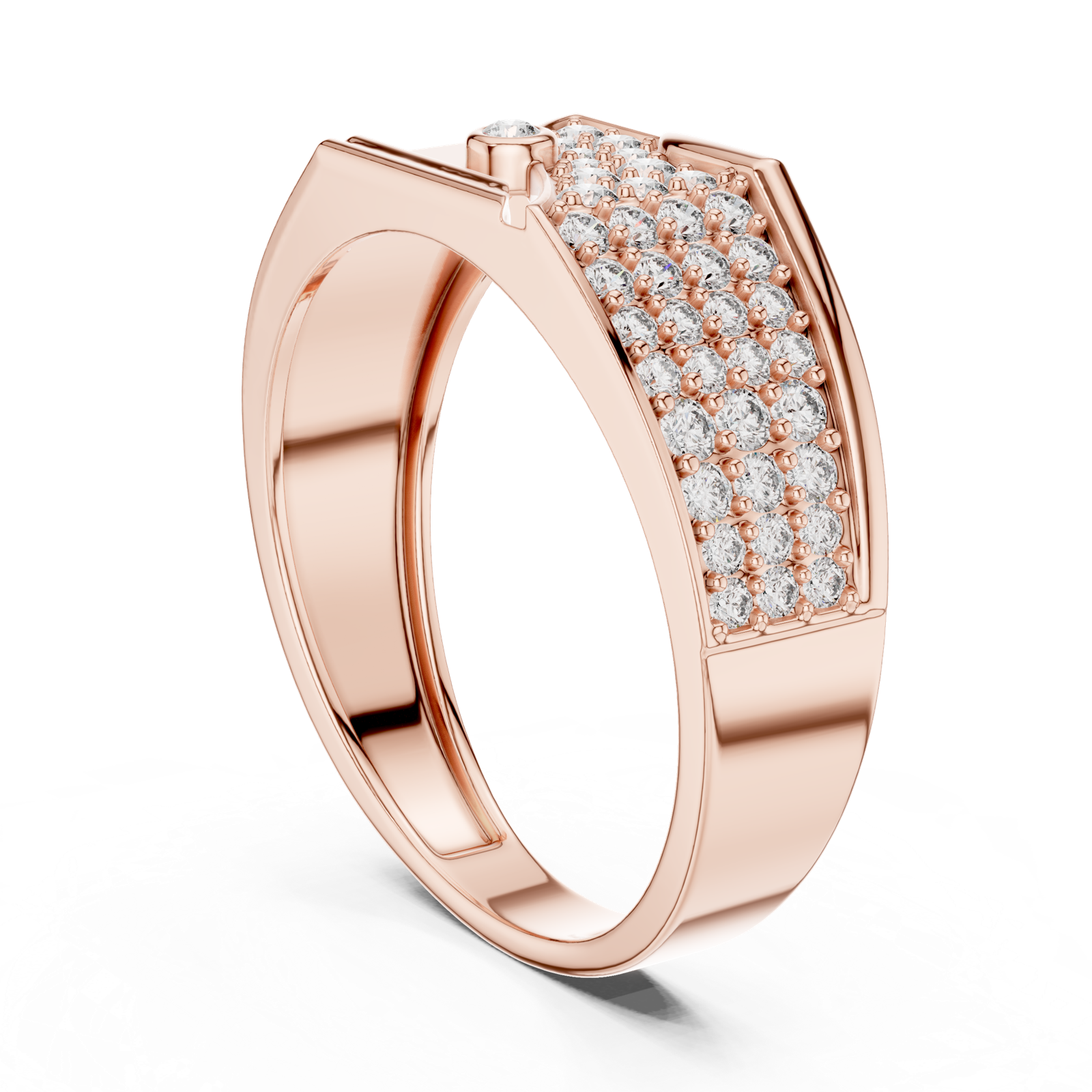 Gold Ring LR-01 (27), Rose Gold