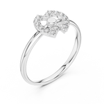 Gold Ring 1 (356), White Gold, view 2