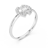Gold Ring 1 (356), White Gold, view 2