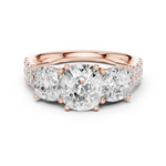 Gold Ring DDLR-716, Rose Gold