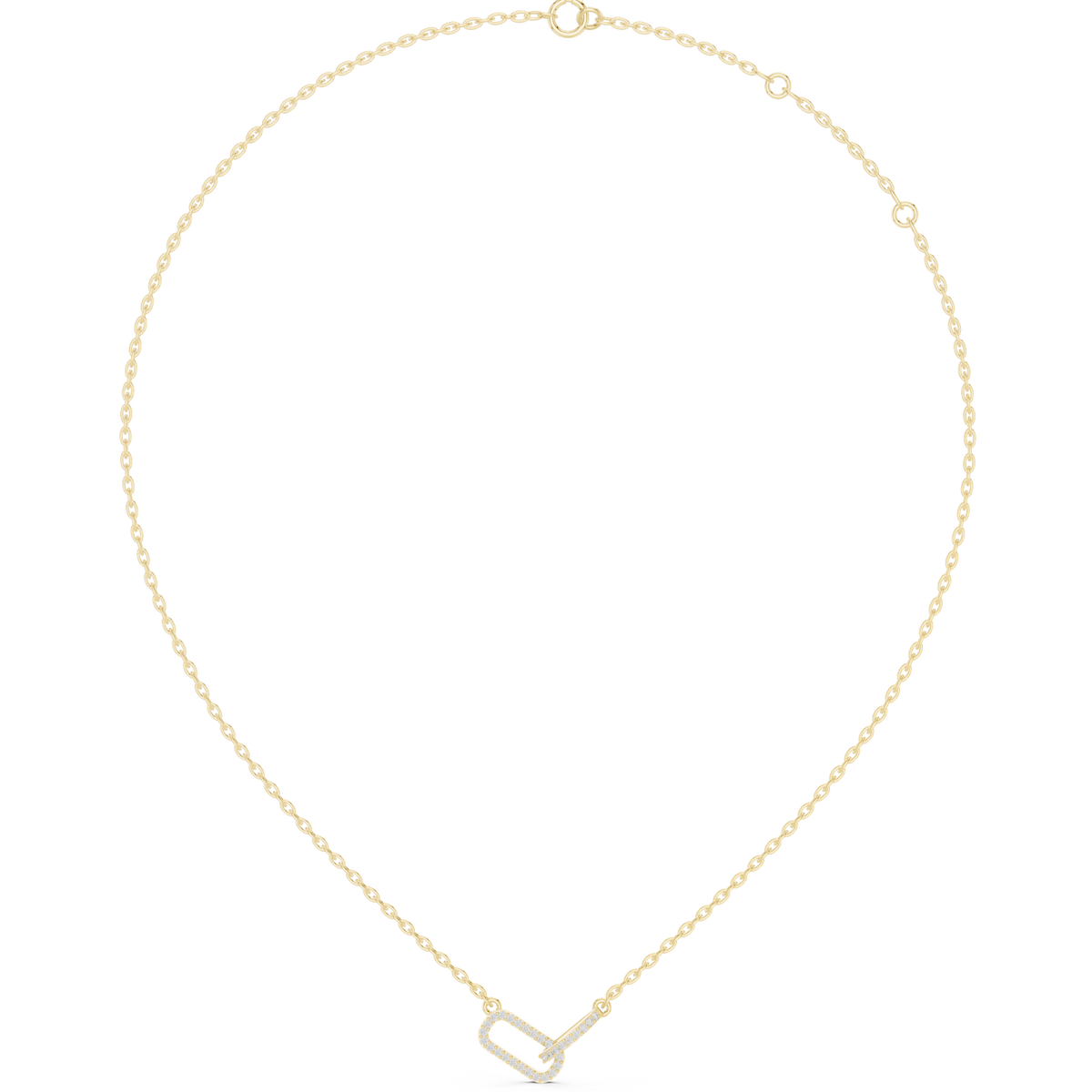 Gold Necklace SBWN (50), Yellow Gold