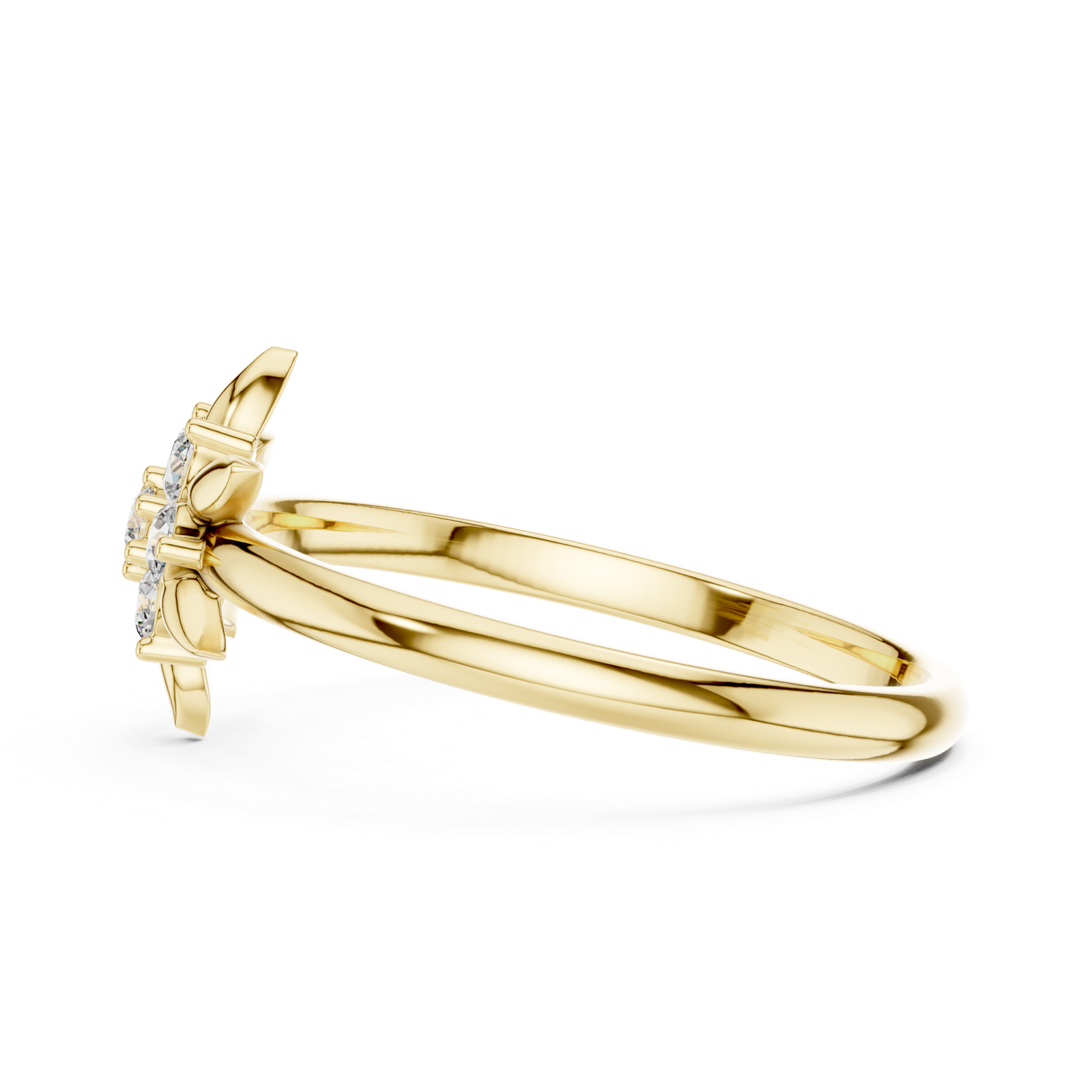 Gold Ring 1 (442), Yellow Gold, view 3