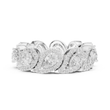 Gold Ring DDLR-306, White Gold, view 3