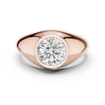 Gold Men's Ring GGR-0016, Rose Gold