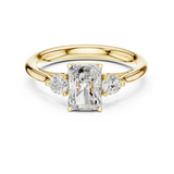 Gold Ring DDLR-725, Yellow Gold, view 4