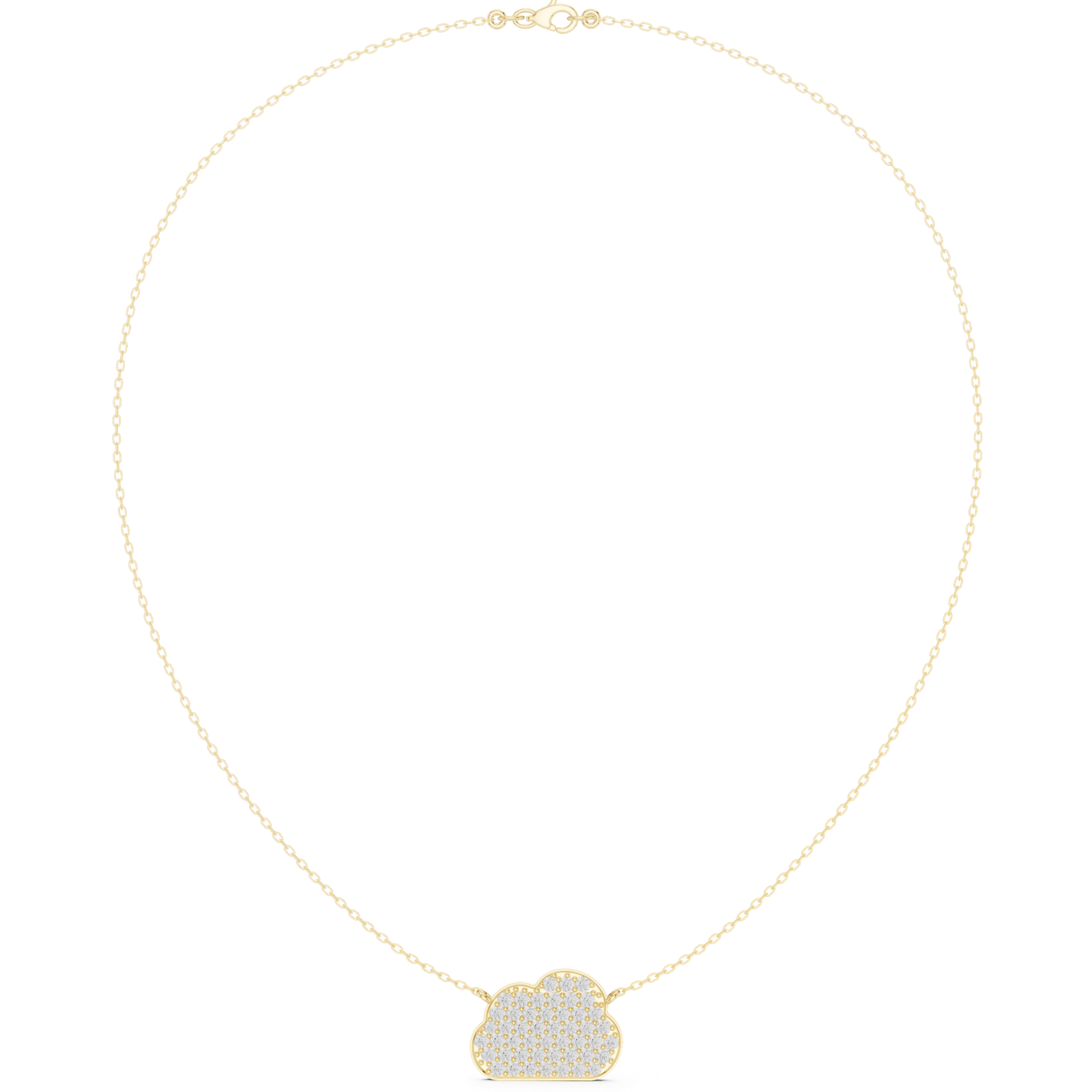 Gold Necklace SBWN (23), Yellow Gold