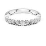 Gold Ring DDLR-770, White Gold, view 4