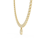 Gold Necklace GNK-0048, Yellow Gold, view 3