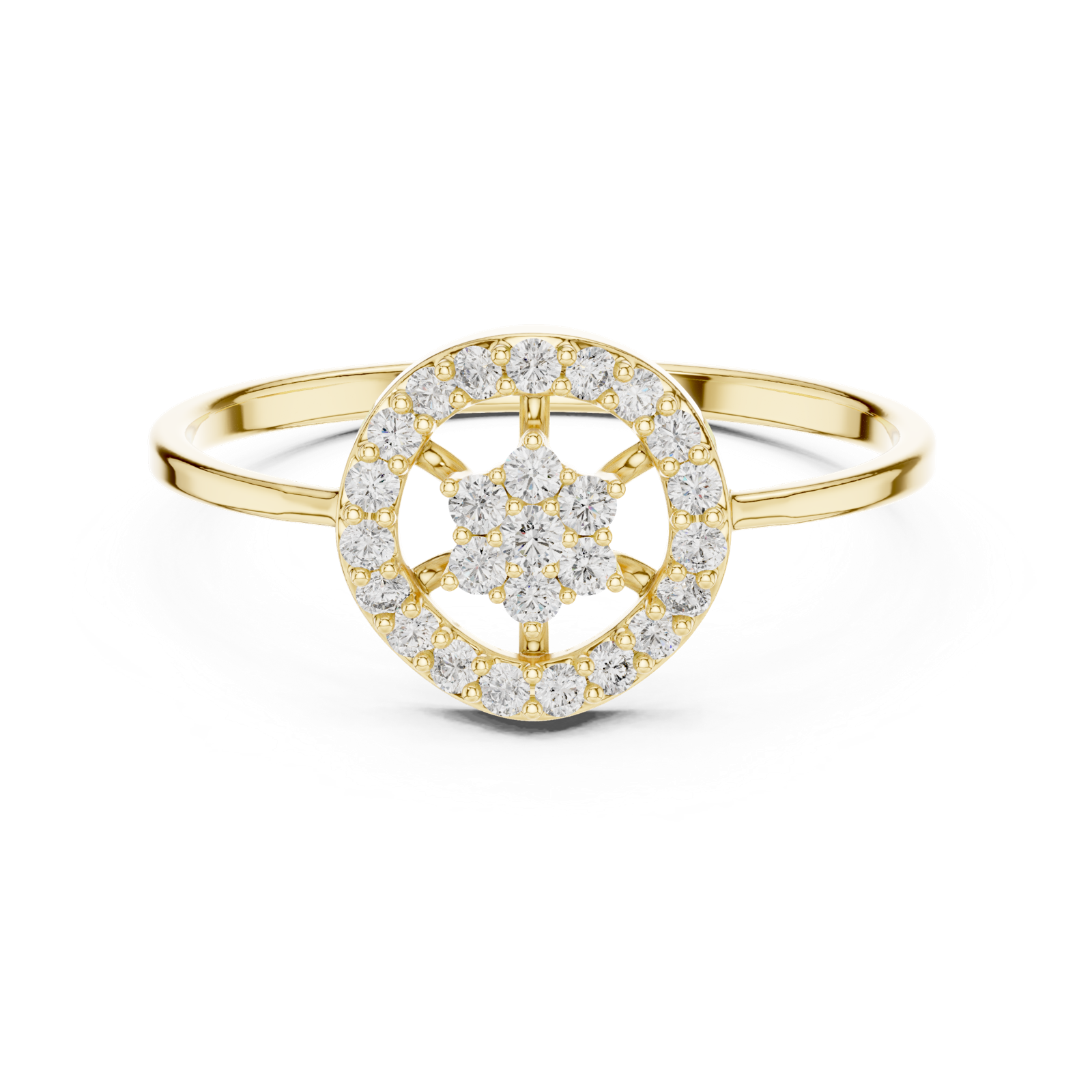 Gold Ring 1 (194), Yellow Gold, view 4