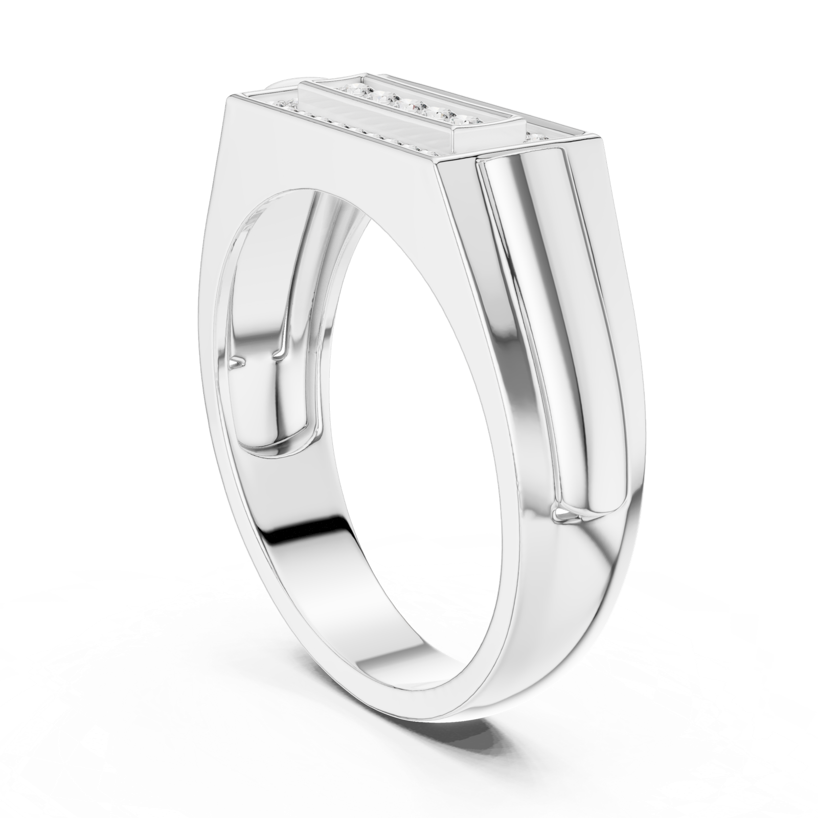 Gold Ring DR-6266, White Gold