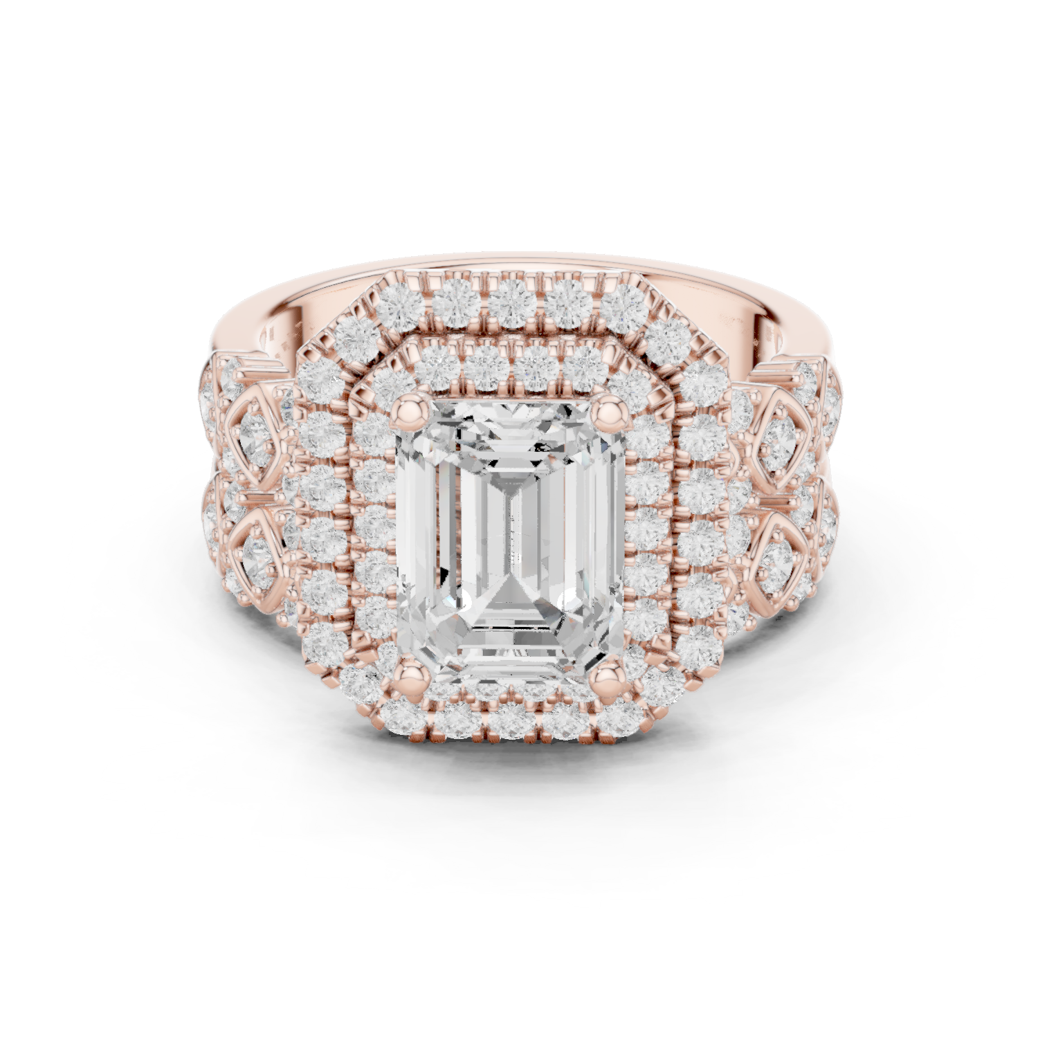 Gold Ring DDLR-292, Rose Gold