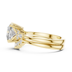 Gold Ring DDLR-440, Yellow Gold, view 3