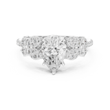Gold Ring DDLR-1083, White Gold, view 4