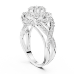 Gold Pendant 19-120030L, White Gold, view 1