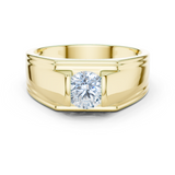 Gold Men's Ring GGR-0026, Yellow Gold