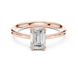 Gold Ring DDLR-802, Rose Gold, view 4