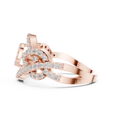Gold Pendant 9-10062L, Rose Gold, view 3