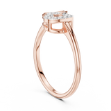 Gold Ring 12-10064@L, Rose Gold