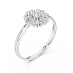Gold Ring 1 (413), White Gold, view 2