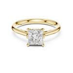 Gold Ring DDLR-798, Yellow Gold, view 4