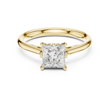 Gold Ring DDLR-798, Yellow Gold, view 4