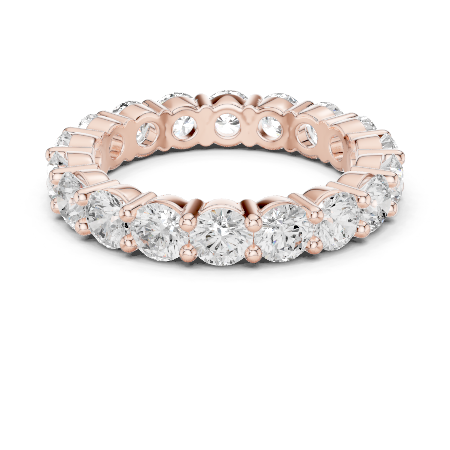 Gold Ring DDLR-691, Rose Gold