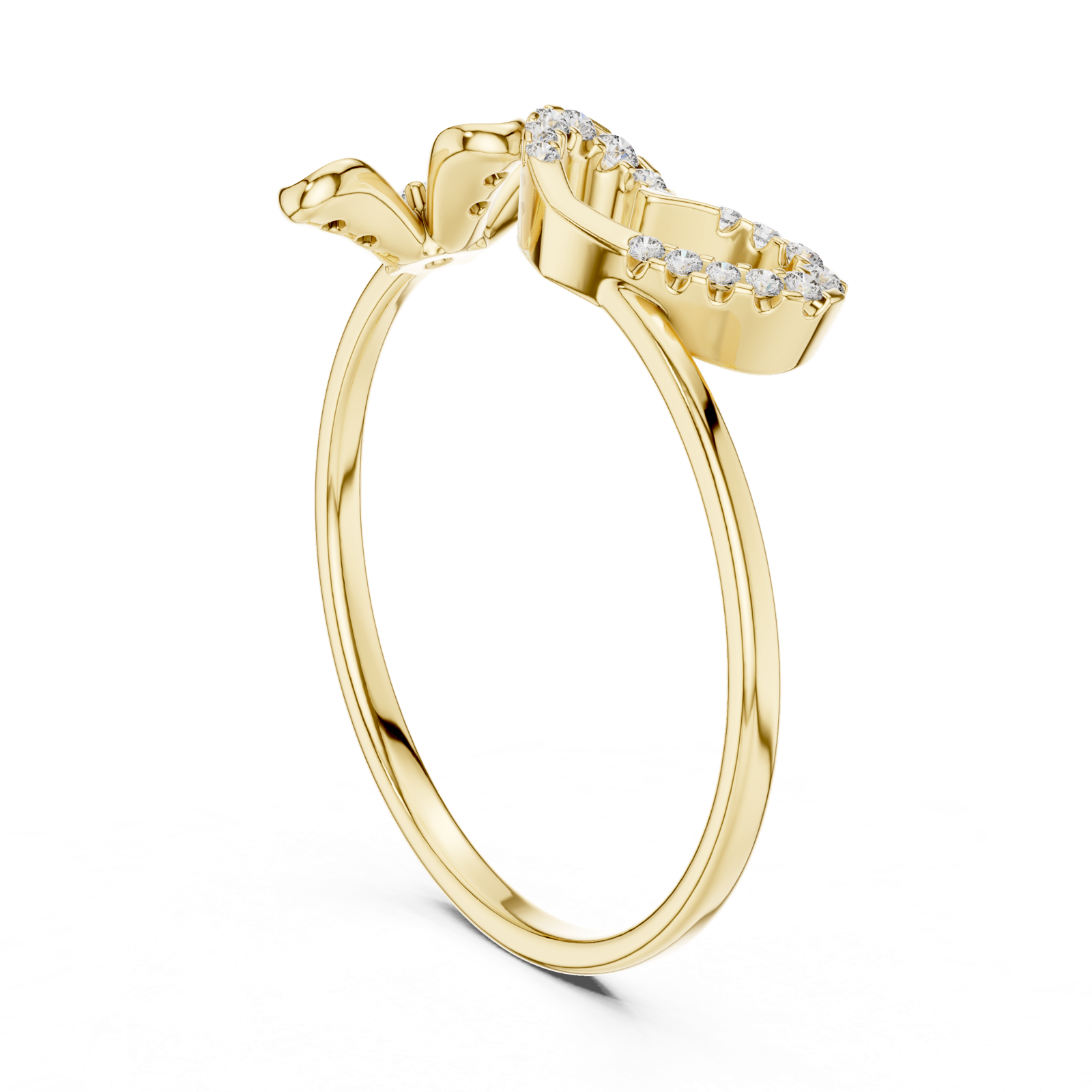 Gold Ring 1 (242), Yellow Gold, view 1
