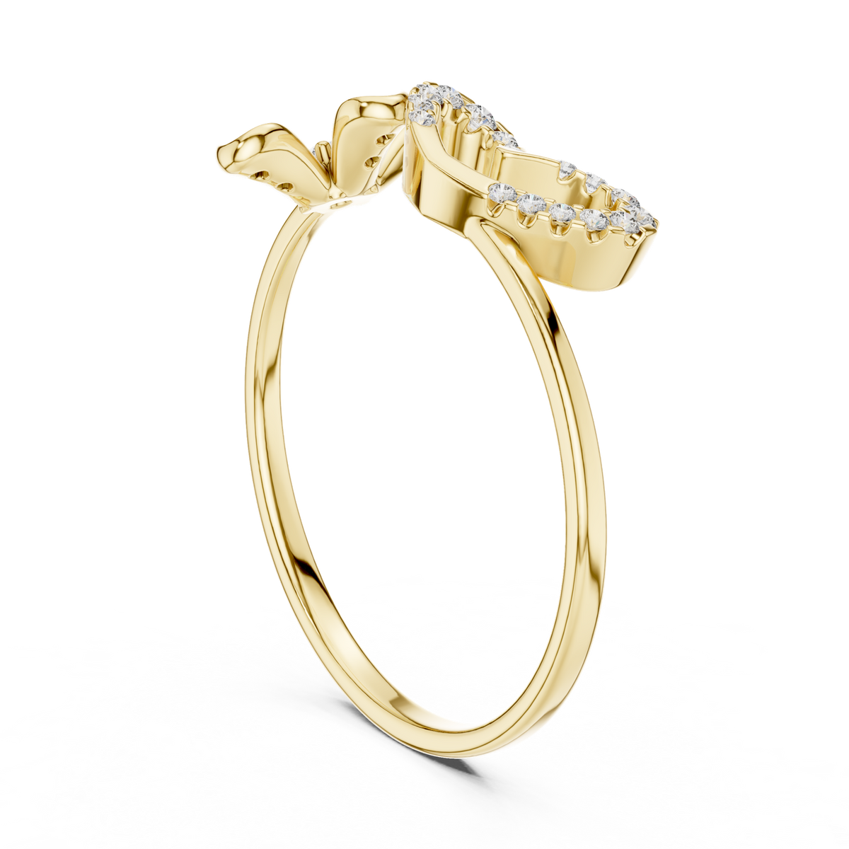 Gold Ring 1 (242), Yellow Gold, view 1