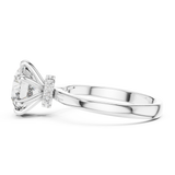 Gold Ring LR-0171, White Gold, view 3