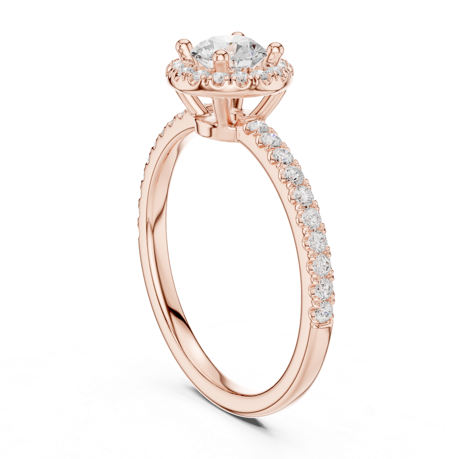 Gold Ring LR-0220, Rose Gold