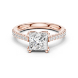 Gold Ring DDLR-735, Rose Gold