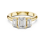 Gold Ring DDLR-1079, Yellow Gold, view 4