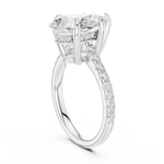 Gold Ring DDLR-1028, White Gold, view 1