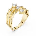 Gold Ring SBWR(37), Yellow Gold, view 2