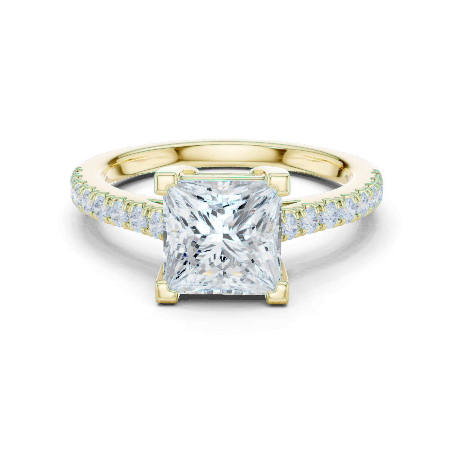 Gold Ring DDLR-880, Yellow Gold