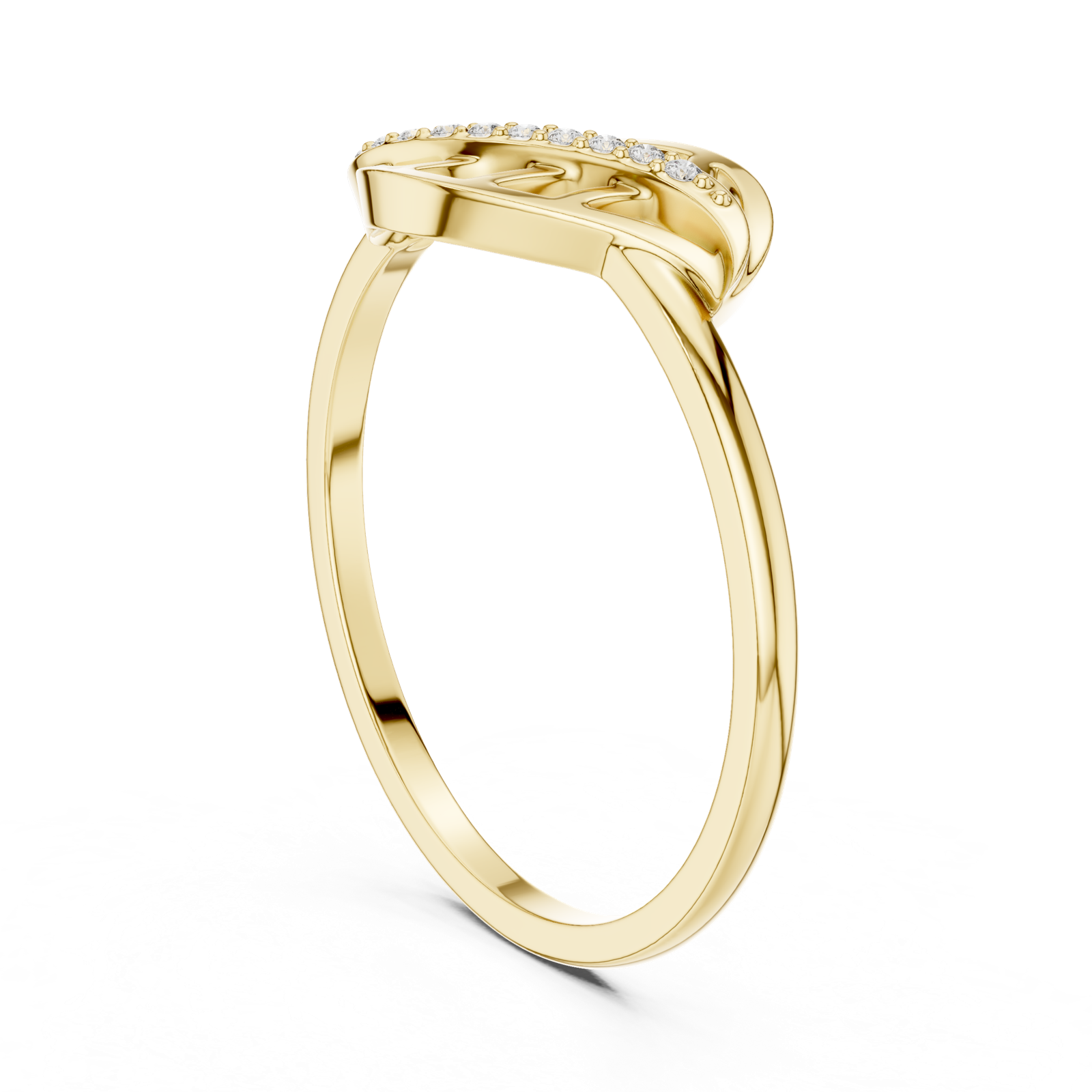 Gold Ring DR-6251, Yellow Gold