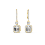 Gold Earrings 9-10001E_23, Yellow Gold