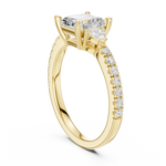 Gold Ring DDLR-856, Yellow Gold, view 1