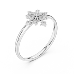 Gold Ring 1 (391), White Gold, view 2