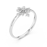 Gold Ring 1 (391), White Gold, view 2