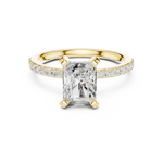 Gold Ring DDLR-891, Yellow Gold, view 4