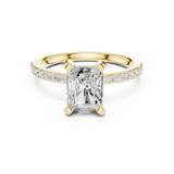 Gold Ring DDLR-891, Yellow Gold, view 4