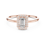 Gold Ring Ledis Ring, Rose Gold, view 4