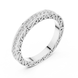 Gold Ring DDLR-238, White Gold, view 2
