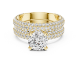 Gold Ring DDLR-012, Yellow Gold, view 4