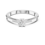 Gold Ring DDLR-838, White Gold, view 4